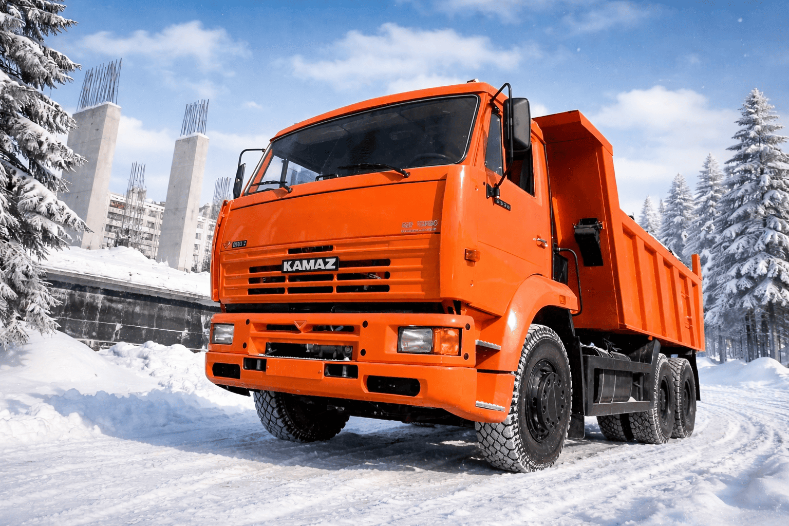 Обзор самосвалов КАМАЗ К5: 6595, 65951, 65952 и 65959