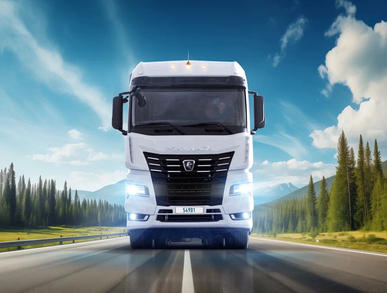 Обзор на седельный тягач KAMAZ-54901 NEO